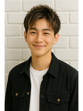 ワット 新宿店 【W-ワット-新宿店 】細目ハイライトアッシュショートスタイル