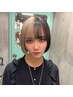 カット+顔まわり前髪縮毛矯正[渋谷駅]
