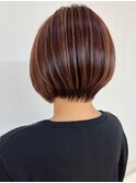 30代40代ナチュラル白髪ぼかしハイライト立体感ピンクベージュ