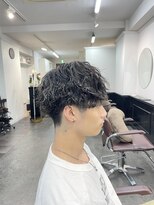 アオ(AO。)&nbsp;メンズパーマ/ツイスパ/波巻き/ニュアンスパーマ/ピンパーマ