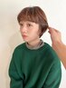 ☆育てる白髪ぼかしハイライト＋カット＋4stepTR ￥24,300 [ショート/銀座]