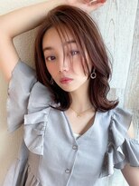 ラルユー 金山(LallYou)&nbsp;30代に人気！顔周りの後れ毛がかわいいシャギーレイヤーロング