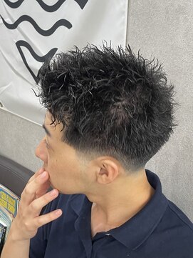 スウェル 津田沼店(Swell) サーフカール/スパイキーショート/ブルーブラック/津田沼