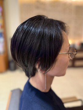 ヘアリゾート粋 ティガ 池袋店(tiga) 絹髪/髪質改善カラー/艶髪ストレート/美髪/ショートレイヤー