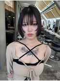 くびれヘア/髪質改善/縮毛矯正/レイヤーカット/韓国/ボブ/表参道
