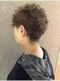 癖毛を活かしたカット/50代60代70代
