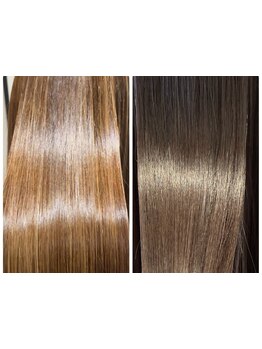 代官山で経験を積んだstylistが送る最先端の髪質改善縮毛サロン◇