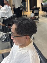 ブルニール 心斎橋(BLEUNIR)&nbsp;縦落ちパーマ　ツイスパ　メンズパーマ　ビジネス