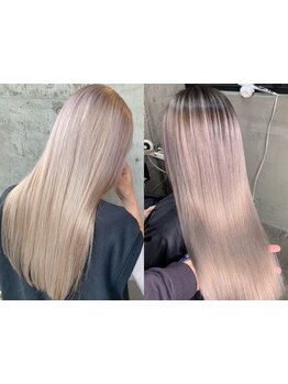 《原宿・表参道》髪質改善とSYSTEMトリートメントであなた史上最高の艶髪へ。ブリーチ毛もうる艶髪へ導く◎