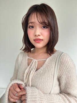 カバーヘア ブリス 北浦和(COVER HAIR bliss) くびれショート/小顔ヘア/ココアブラウン/大人ガーリーp北浦和