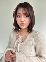 カバーヘア ブリス 北浦和(COVER HAIR bliss) くびれショート/小顔ヘア/ココアブラウン/大人ガーリーp北浦和