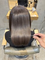 ソウス リーベ(SOURCE liebe) 60代髪質改善メテオストレート+メテオカラー