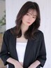 【頻繁に染めるならお得にメンテナンス♪】カット＋白髪染めリタッチカラー
