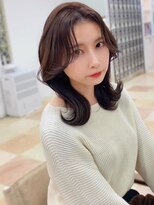 ミリ(mm)&nbsp;10代20代30代くびれが可愛いあざといミディアム仙台髪質改善縮毛