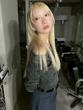 エクーエルム 心斎橋(ECOO yelm) ブリーチ/ケアブリーチ/ホワイトベージュ/ハイトーン