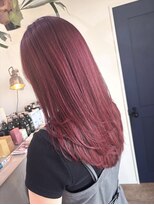 アーブルポンテ(ARBRE ponte) ピンクレイヤーカット髪質改善トリートメント