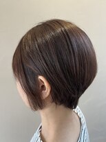 オクユキ(OKUYUKI)&nbsp;くびれショート×アッシュベージュ