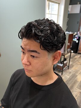 スタンドバーバー 柏(STAND BARBER) リバースセンターパート/ニュアンスパーマ/ダウンバング/柏