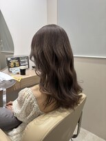 リブランド 銀座(REBRAND) 胸上ミディアムレイヤー/アッシュベージュカラー
