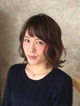 ルレーヴ 萩丘店(Le reve) 切りっぱボブ ［浜松/浜松郊外/髪質改善/縮毛矯正/メンズ]