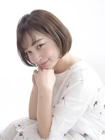 メゾンドイギー(MAISON de IGGY)&nbsp;ココアブラウン × やわらかボブ