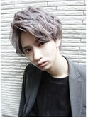 ホワイトアッシュマッシュショート【浅草店】ニュアンスパーマ