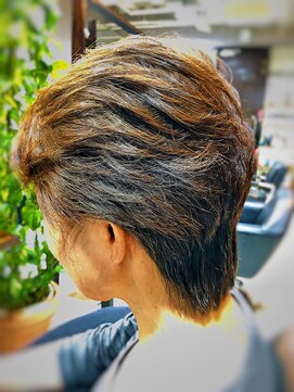 キャン 温品店(CAN) 【CAN】ミセスにオススメ♪ボリュームUPショートパーマヘア