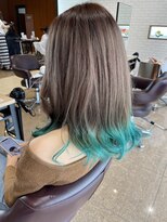 ソイル(SOiL) 裾ターコイズ