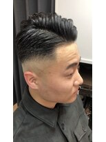 フリゼーア 川西店(FRISEUR) ナチュラルルーズ七三フェード　韓流