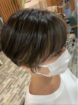 ビーチ ヘア メイク 綱島店(BEACH hair make) インナーカラー/ショートボブ/マッシュヘアー/シースルーバンク