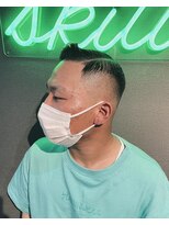 スキル(SKILL)&nbsp;ハードパート スキンフェード バーバー