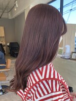 ジル ヘアデザイン ナンバ(JILL Hair Design NAMBA)&nbsp;cherry pink♪/ガーリー/暖色系/ブリーチ無しダブルカラー