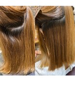 リト 西梅田店(Retto:) ブリーチ毛×髪質改善@伊達