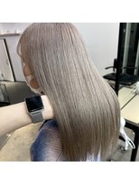 ゲーム 原宿店(GAME)&nbsp;ミルクティーベージュ/ダブルカラー/ケアブリーチ/髪質改善/原宿