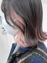 ヘアサロン ドット トウキョウ カラー 町田店(hair salon dot. tokyo color)&nbsp;[杉本真奈美] クリアピンク [町田駅]モードヘア/大人ガーリー