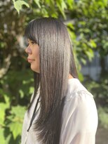 ソラヘアー アンド スパ 八王子(sora hair&spa) 黒髪ロング