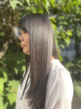 ソラヘアー アンド スパ 八王子(sora hair&spa) 黒髪ロング
