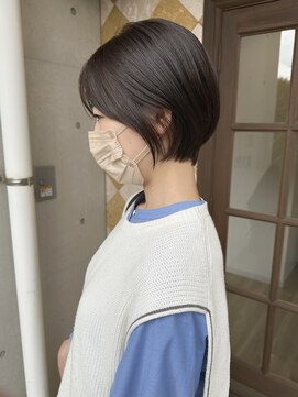 アルディ ユーカリが丘店(HARDI) 【星野】丸みショートボブ×くすみブラウン☆