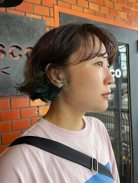 ボスコ 下北沢店(bosco) ポイントブリーチカラー　≪saya≫