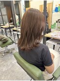 チョコレートブラウンミディアムレイヤーイルミナ本厚木