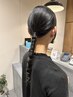 【西本限定】カット+簡単なヘアアレンジ　　3960～