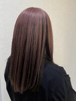 ヘアースペースブルーム リアン 岡町店(HAIR SPACE BLOOM Lien)&nbsp;【岡町/デザインカラー】ピンクアンブレラ