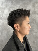 スピン 本八幡(SPIN)&nbsp;スペインカール/スパイキーショート/ブルーブラック/本八幡