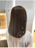 オーガニック全体染め+水素Tr+炭酸シャンプー 初回限定¥4600