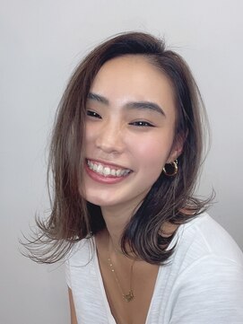 エニー ココ ヘアー(ANY.coco HAIR) ハイライト×切りっぱなし