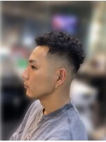 バーバーショップライズ 2nd(barber shop RAIzE)&nbsp;ショートアフロ×フェード