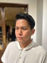 リバレッジ 広尾(Leverage)&nbsp;大人外国人風サイドパートフェード：Araki Ruka