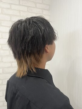 ニコヘアー(niko hair) 襟足デザインウルフ