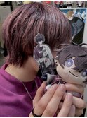 にじさんじ 佐伯イッテツ ケアブリーチ パープルブラウン グレー