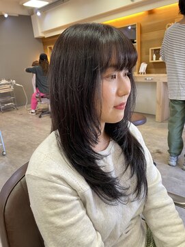 ヘア プロデュース キュオン(hair produce CUEON.) layer cut